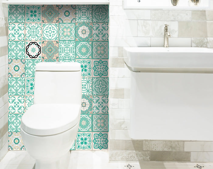 Decorative Tile stickers set of 24 Peel & Stick - Image 9