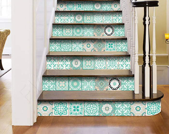 Decorative Tile stickers set of 24 Peel & Stick - Image 2