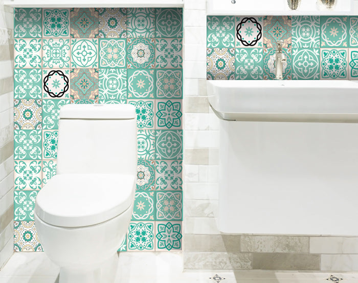 Decorative Tile stickers set of 24 Peel & Stick - Image 8